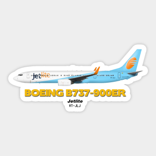 Boeing B737-900ER - JetLite Sticker